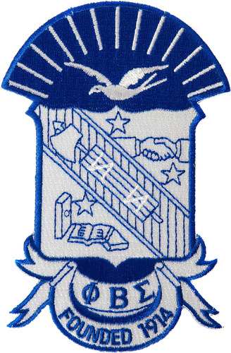 Phi Beta Fraternity - Parche Bordado Escudo Del Aparato...