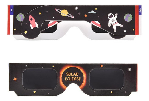 5 Pcs Óculos Eclipse Solar Sol Óculos(estilo Aleatório)