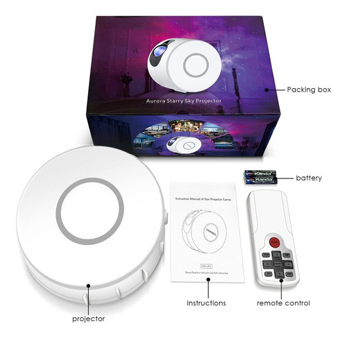 Proyector 2 En 1 Stars Projector Galaxy Projector