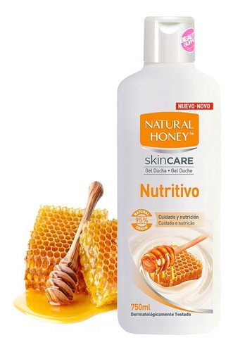 Gel De Ducha Natural Honey Sensorial Care Aroma Nutritivo