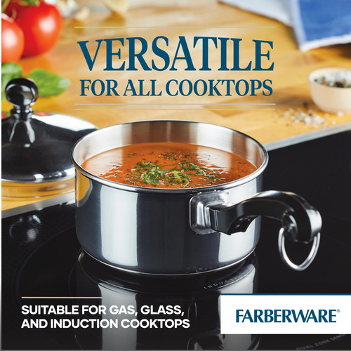 Cacerola Farberware Classic De Acero Inoxidable De 1 Litro C