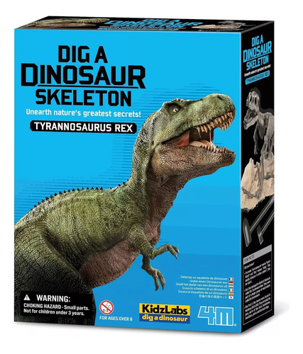 Juego Excavacion Esqueleto Dinosaurio Tyrannosaurus T - Rex 