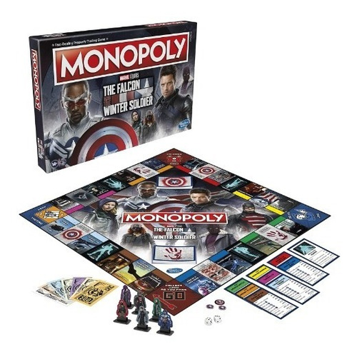 Juego Monopoly Marvel The Falcon And The Winter Soldier