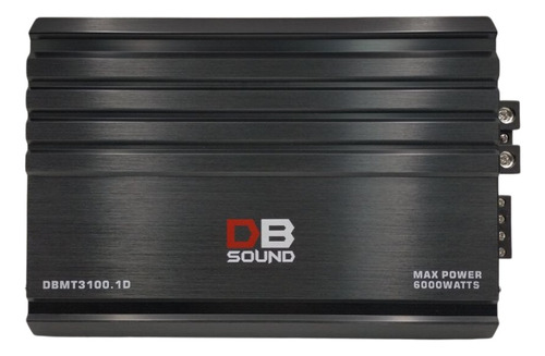 Amplificador Db Sound 1 Canal Clase D 6000w Dbmt3100.1d