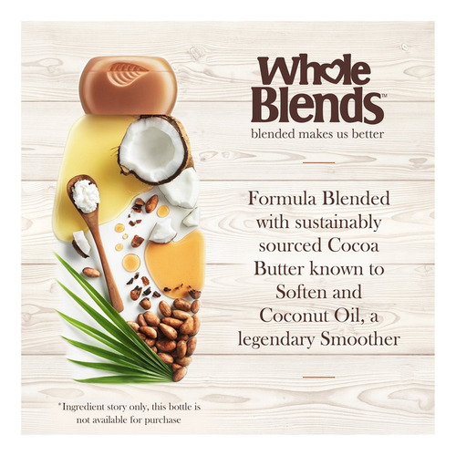 Champu Y Acondicionador Whole Blends De Garnier, Natural 2pz