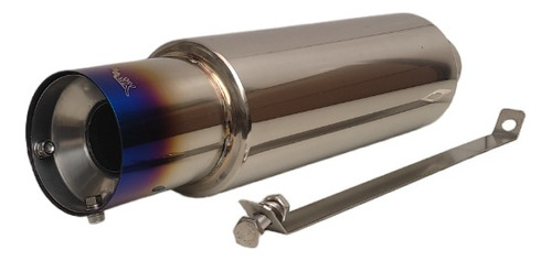 Resonador Six Premium S Muffler Regulador Sonido +abrazadera