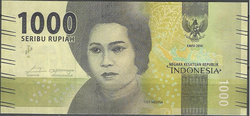 12987 Indonesia - 1000 Rupiah 2016