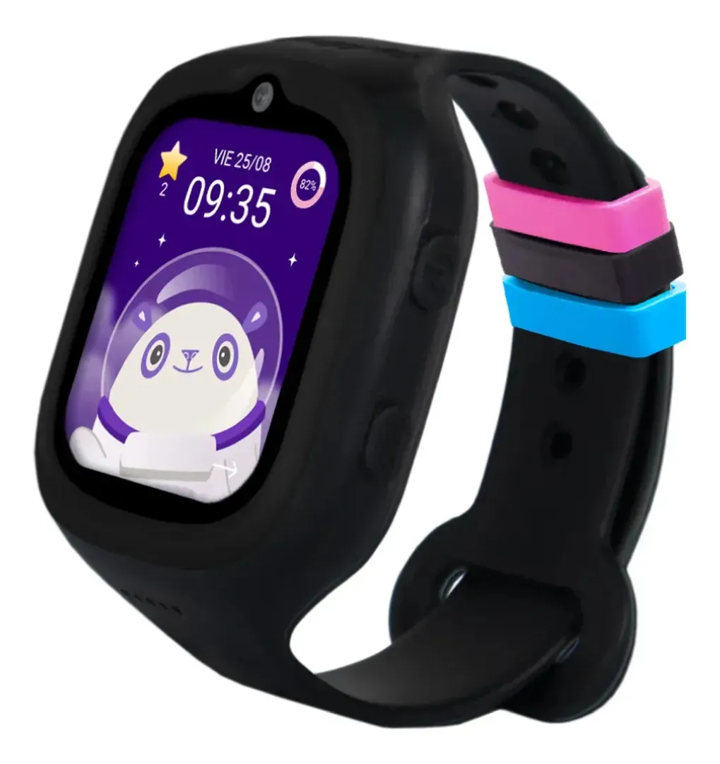 Smartwatch Soymomo Space 4.0 Gps Reloj Para Niños Negro