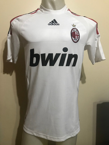 Camiseta Milan Italia 2008 2009 Beckham #32 Inglaterra S - M