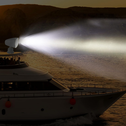 Focos Marinos Para Barcos Con Control Remoto Inalámbrico Led