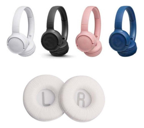Cojín de espuma Repository para auriculares Bluetooth Jbl, color blanco
