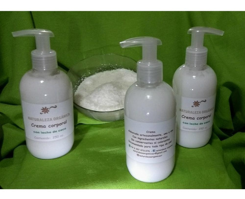 Crema Corporal De Coco Hidratante Humectante