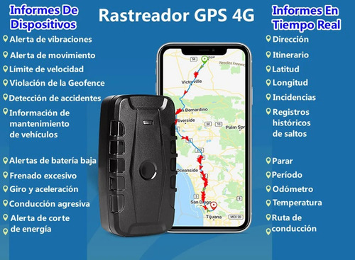 Gps Mchushi Tracker Localizador Navegadores Gps Equipo Para Auto 4g 20000mah Gt76cc