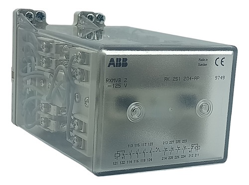 Relé Abb Rxm Vb Rk251 204-ap 125v