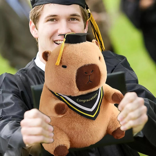 Gorra De Graduación Para Muñeca Capibara, Regalo