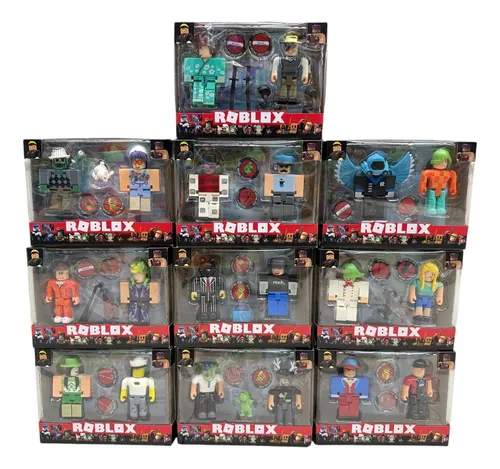 Pack X16 Muñecos Roblox Armables Desarmables Y Combinables