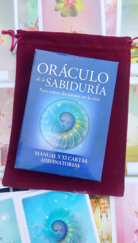 Oraculo 52 Cartas En Español + Instructivo Español + Bolso