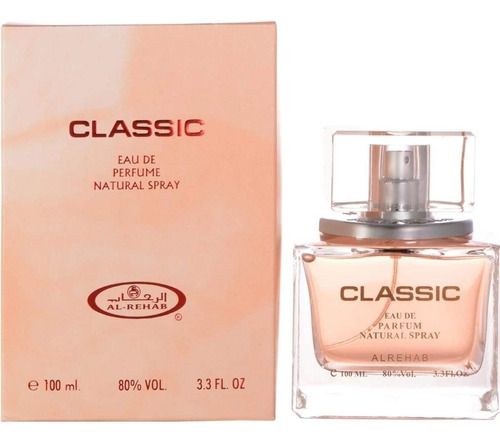 Classic 100 Ml Perfume Arabe Al Rehab La Vida Es Bella