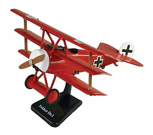 Wwi Classic Modelo Liso Fokker Dr.1 \x26quot;red Baron\x26qu