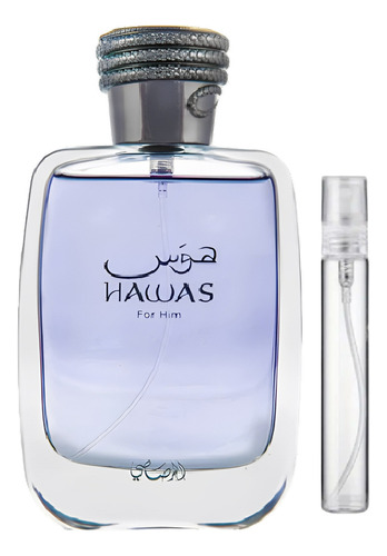 Decant Perfume Hawas For Him De Rasasi Original 10ml