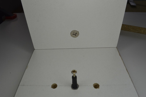 Imagen 7 de 10 de Kit Guia De Perforación Para Sistema Minifix En Melamina