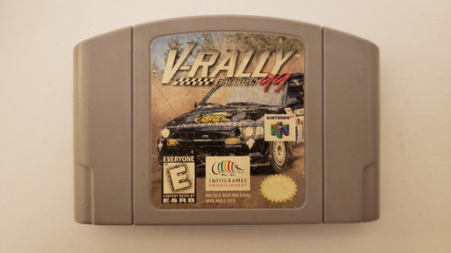 Imagen 4 de 10 de 2 Juegos Nintendo 64 Waialae Golf V-rally + Soporte Joystick