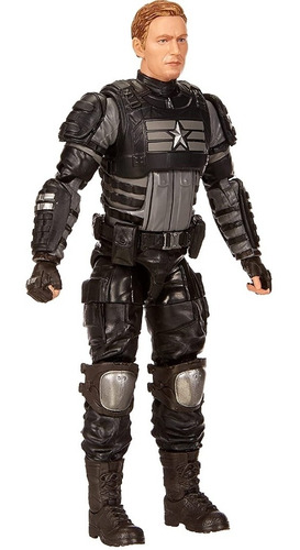 Figura Gameverse Capitan América Stealth Traje Secreto