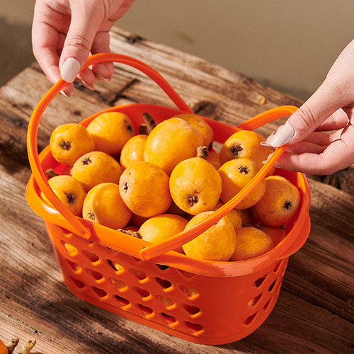 Yc Caixa De Armazenamento, Fruta De Plástico Portátil