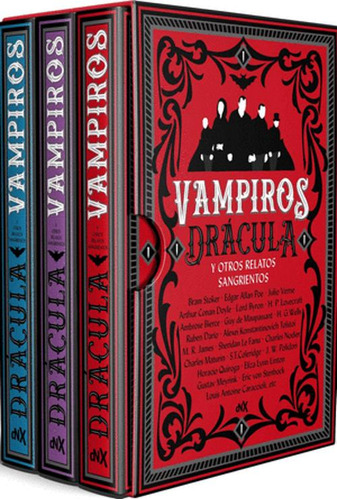 Libro Vampiros. Drácula Y Otros Relatos Sangrientos (3 Volú