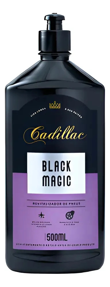 Pneu Pretinho Black Magic Cadillac 500ml – Brilho Intenso e Proteção Duradoura!