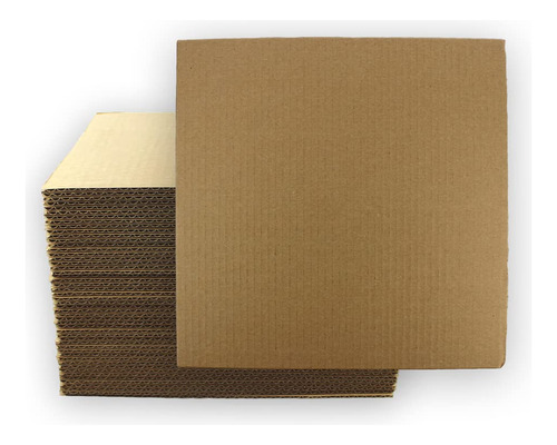 Almohadilla Carton Corrugado 12 X 12  Grosor