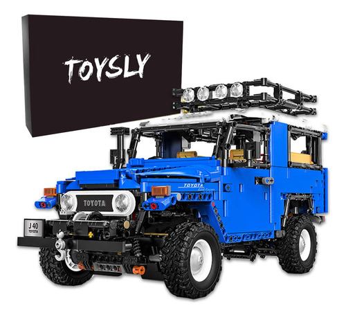 Toysly Off-road Pickup J40 Land Cruiser Moc Technique - Bloq