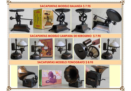 Imagen 5 de 7 de Sacapuntas Antiguo Años 70 Modelo Balanza Nuevo