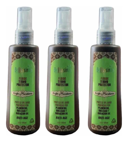 Protector Térmico Argan Y Macadamia X3 Bellísima