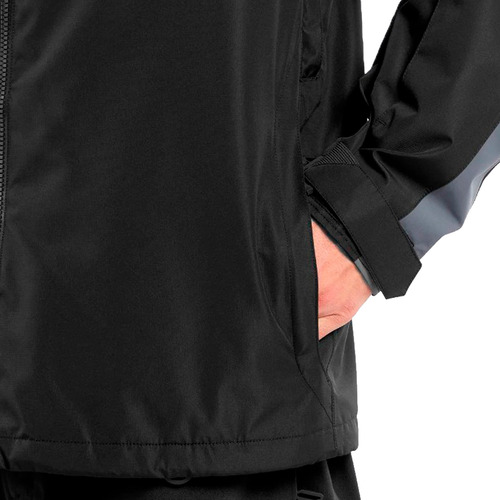 Campera Volcom Snow Hombre Night Breaker Negro-gris Cli