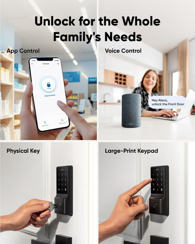 Entrada Sem Chave Smart Lock Eufy Security C34 Com Apple Hom