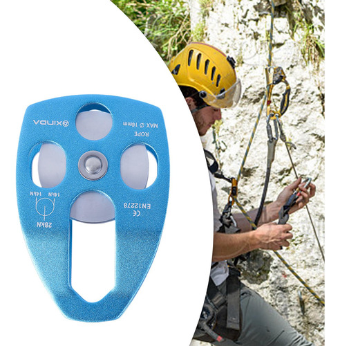 Polea Simple De Escalada De 28 Kn, Polea Lateral De Con