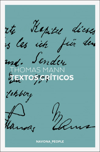 Textos Criticos - Thomas Mann