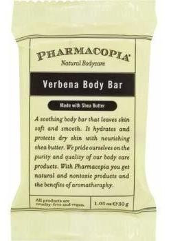Pharmacopia Verbena Body Bar Jabón Set De 20 Cada 1,05 Oz