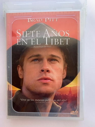 Siete Años En El Tibet. Película Dvd Brad Pitt