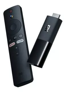 Reproductor Portátil De Streaming Xiaomi Mi Tv Stick 4k Us Color Negro Tipo de control remoto De voz