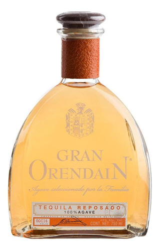 Caja De 40 Tequila Gran Orendain Reposado Mini 50 Ml