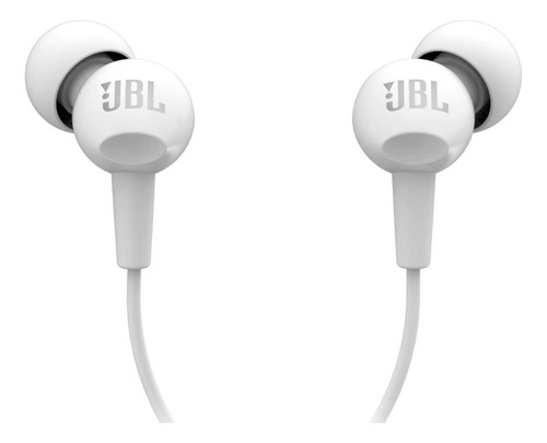 Audífonos Jbl C100si In - Ear Ultraligeros Color Blanco Color de la luz 0