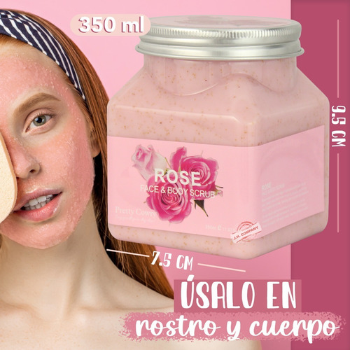 Imagen 2 de 6 de Exfoliante Corporal Cara Y Cuerpo 350 Ml Vitamina Zi-1007
