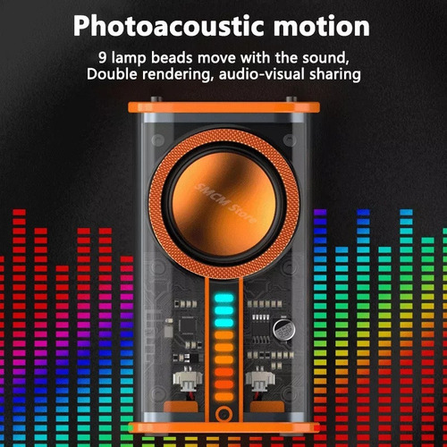 P Altavoz Bluetooth Portátil Con Subwoofer Bluetooth 5.0.