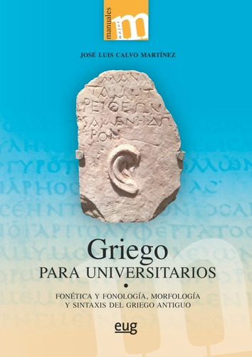 Libro Griego Para Universitarios - Calvo Martinez, Jose Luis