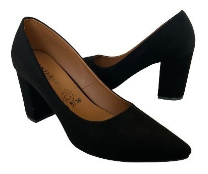 Imagen 3 de 8 de Zapatilla Dama Felipe Rentería Moda Casual Tacón Ancho Alto7