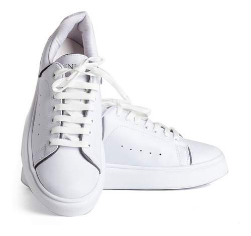 Imagen 4 de 5 de Zapatillas Genesis Urbana Mujer Hombre Blanco Envió Gratis