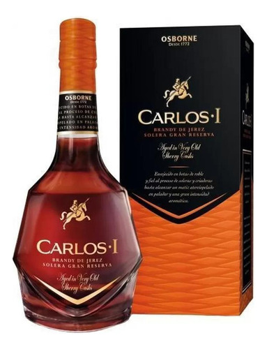 Conhaque Carlos I Brandy De Jerez 700 Ml