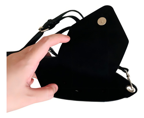 Case Porta Óculos Ray-ban Couro Preto